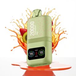 Aivono AIM MAGIC 20000 نفخة - فراولة كيوي - شاشة LCD - نوع C قابلة للشحن - 26مل سائل - 600 مللي أمبير