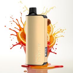 Alibarbar Ingot 9000 Puffs سيجارة إلكترونية للاستخدام مرة واحدة Tobacco – 22ml سعة السائل، بطارية 2350 مللي أمبير، شاشة LED