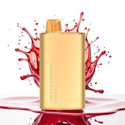 Alibarbar Rich 8000 Puffs سيجارة إلكترونية للاستخدام مرة واحدة Blackberry Ice - 20ml السائل الإلكتروني