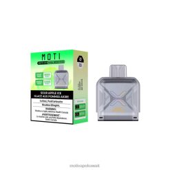 جليد التفاح الحامض MOTI Go Pro جراب يمكن التخلص منه Moti vape pop Kuwait - P620H88