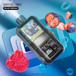 حلم ازرق MOTI Go Pro الفيب القابل للتصرف (5%، 12000 نفسة) Moti vape flavors - P620H13