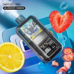 شريط التوت MOTI Go Pro الفيب القابل للتصرف (5%، 12000 نفسة) Moti vape near me - P620H14