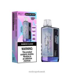 قوس قزح كلاودز MOTI Beast Pro الفيب القابل للتصرف (5%، 10000 نفسة) Moti vape Kuwait - P620H49