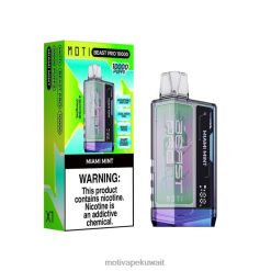 ميامي النعناع MOTI Beast Pro الفيب القابل للتصرف (5%، 10000 نفسة) Moti vape pop Kuwait - P620H48