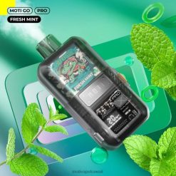 نعناع طازج MOTI Go Pro الفيب القابل للتصرف (5%، 12000 نفسة) Moti vape Kuwait city - P620H16