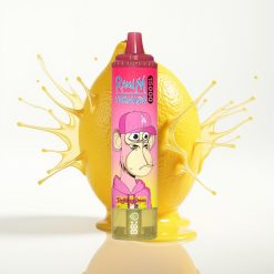 RandM Fumot Tornado 15000 Puffs بشاشة LCD وملء سائل 25ml بطارية 850mAh بنكهة الليمون