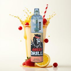 RandM Fumot Tornado 7000 Puffs سيجارة إلكترونية للاستخدام مرة واحدة Banana Milkshake - 14ML السائل الإلكتروني