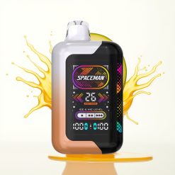 SMOK SPACEMAN SP40000 صفر نيكوتين - 20مل عصير بطعم المانجو الحامض والعسل البري مع شاشة ذكية 2.28 بوصة وبطارية 1000 مللي أمبير